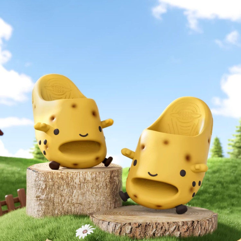 Home Bathroom Size - Novas Pantufas de Desenho Animado em