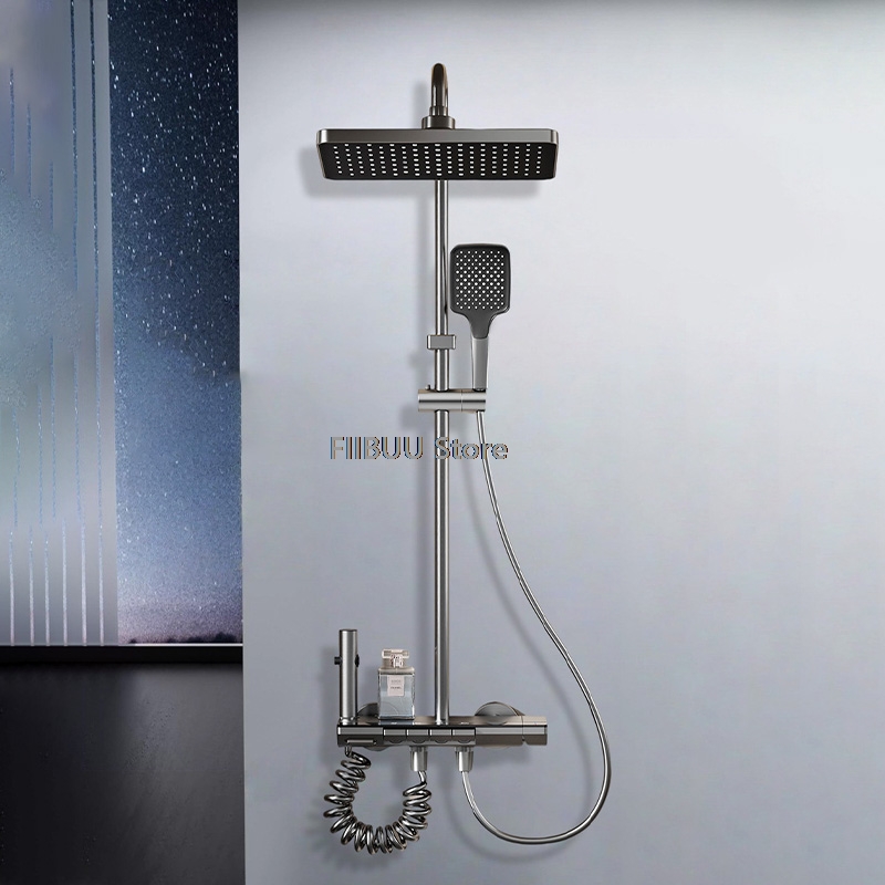 Home Outlet Bathroom - Sistema de Chuveiro com Display LED,