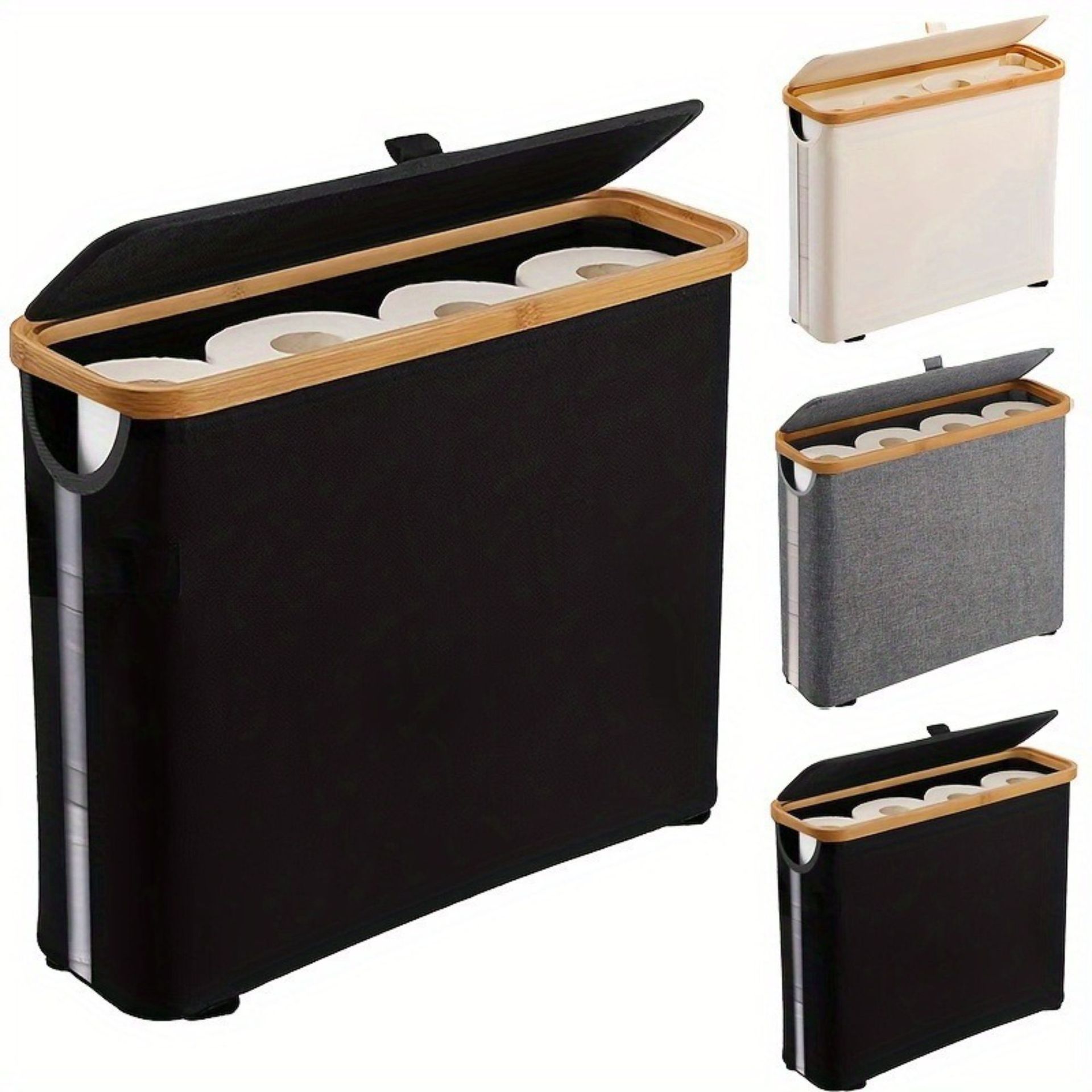Toilet Paper Holder - Suporte de papel higiênico dobrável com