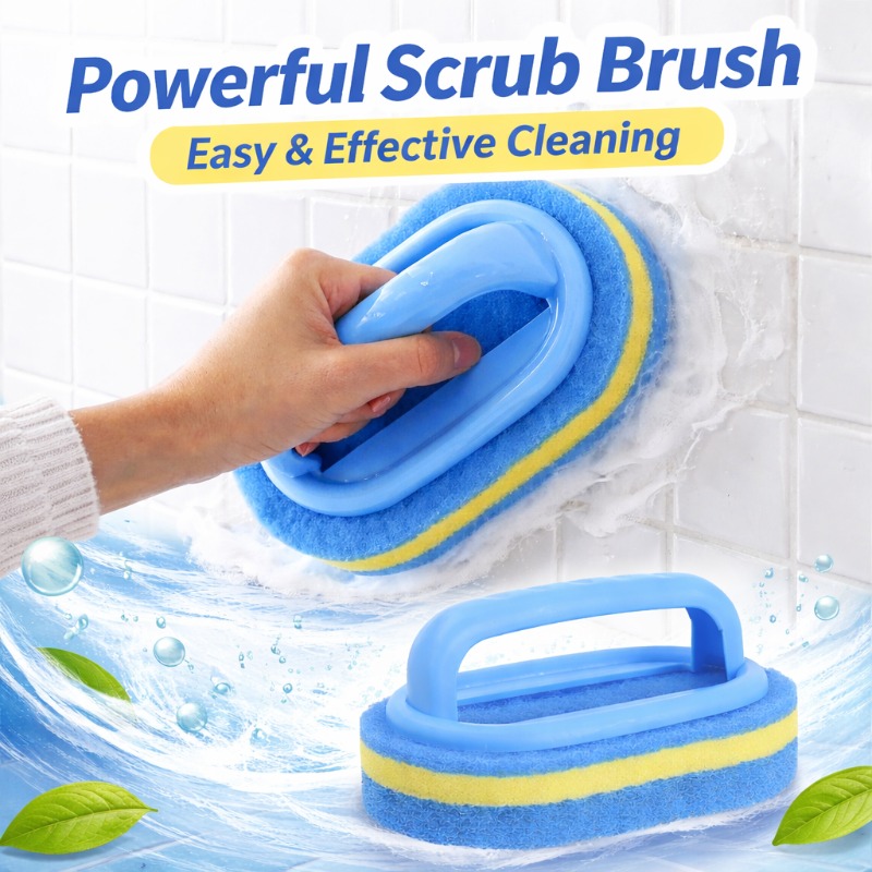 Home Kitchen Bathroom Cleaning - Escova de Limpeza Doméstica com Cabo,