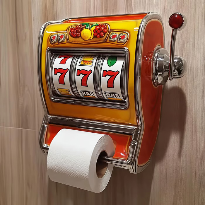 Toilet Paper Holder - Suporte de Papel Higiênico em Formato
