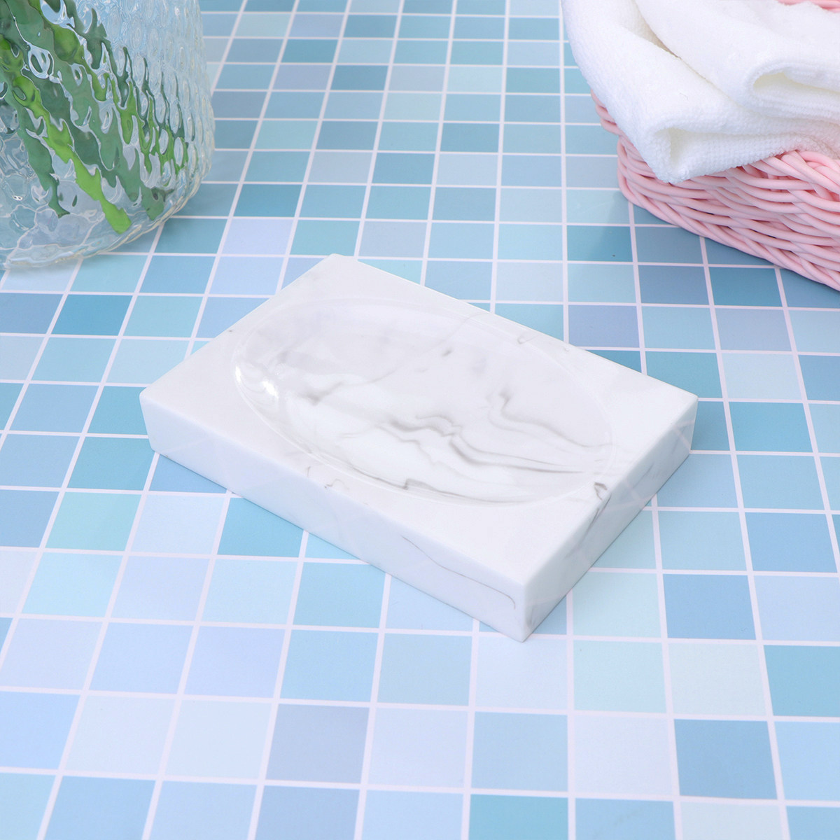 Home Kitchen Bathroom Cleaning - Suporte para Sabonete Estilo Pintura a