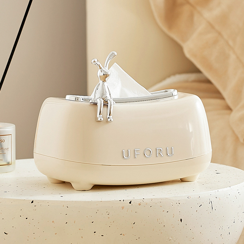 Home Bathroom Paper Towels - Uforu Caixa de Lenços Multifuncional com
