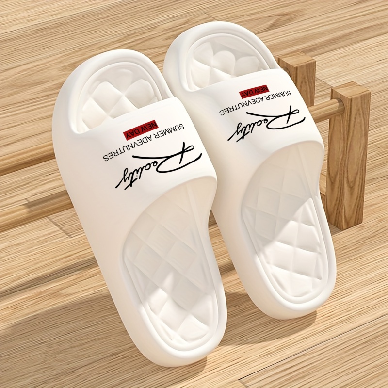 Home Bathroom Size - Chinelos para Casais, Femininos e Masculinos,
