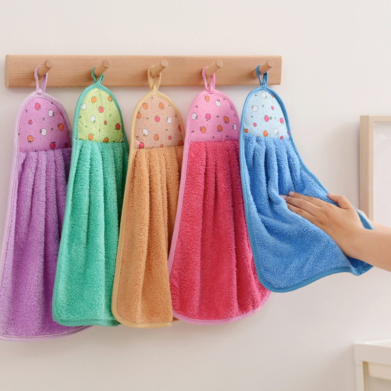 Home Kitchen Bathroom Cleaning - Conjunto de 4 Toalhas de Mão