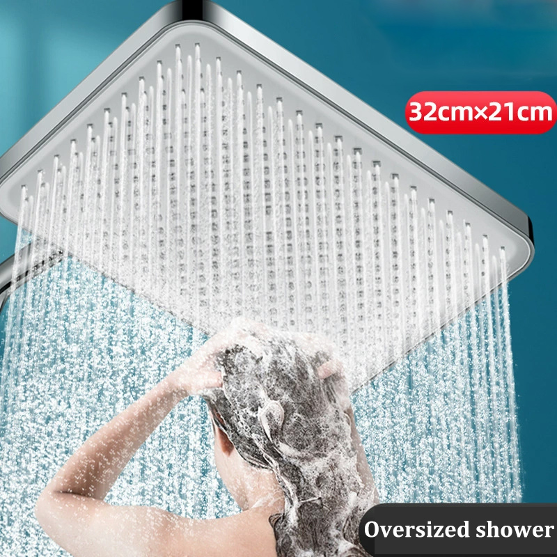 Home Outlet Bathroom - Cabeça de chuveiro pressurizada com saída