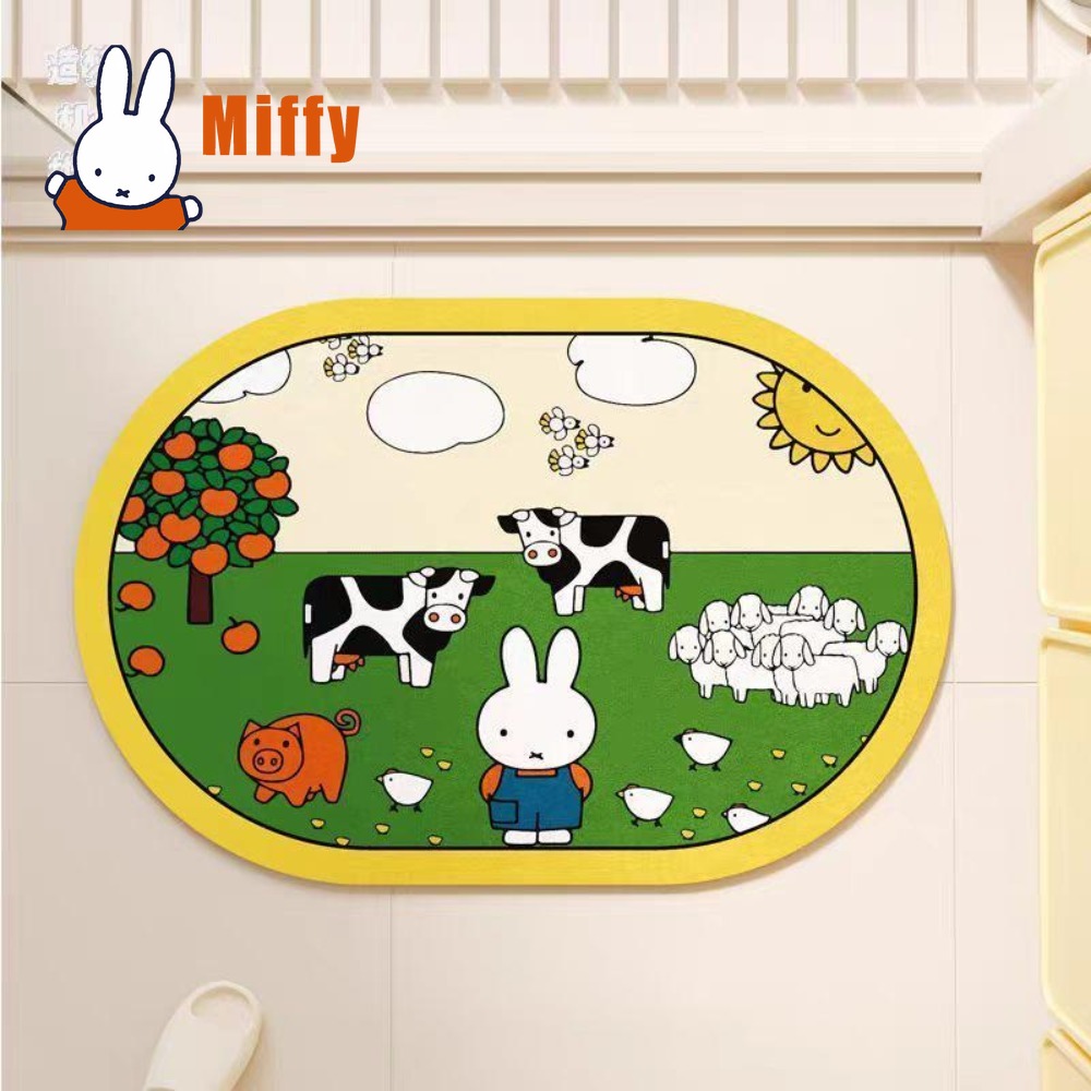 Non Slip Bath Mat - Tapete de Banho Kawaii Miffy, Tapete