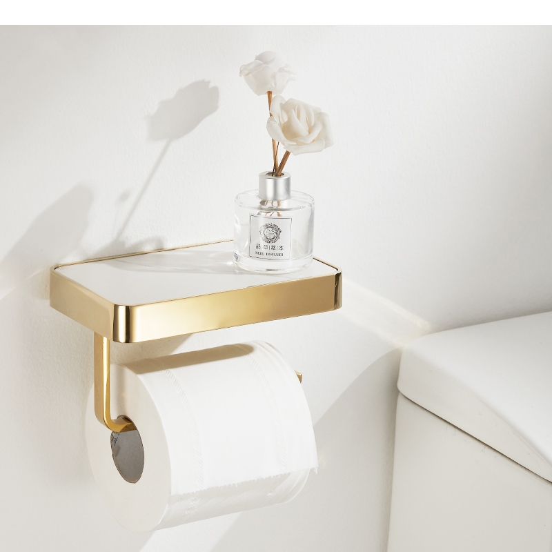 Home Bathroom Paper Towels - Suporte de tecido de metal laje