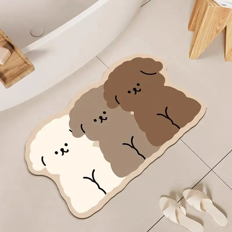 Zara Home Bathroom Mat - Tapete de Banheiro em Forma de