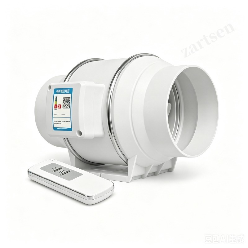 Home Kitchen Bathroom Cleaning - Ventilador de Exaustão Silencioso para Casa,