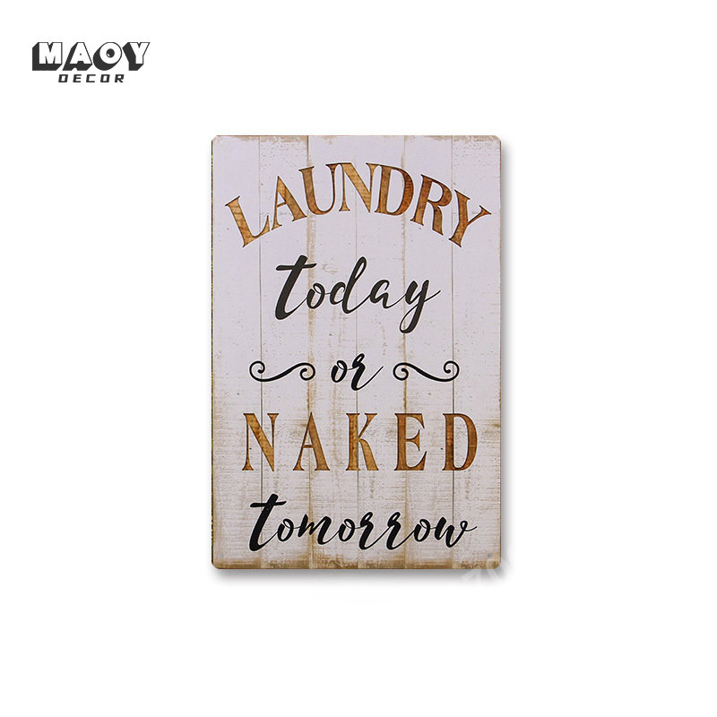 Placa de Metal com Slogan para - Home Bathroom Signs avaliação e preço