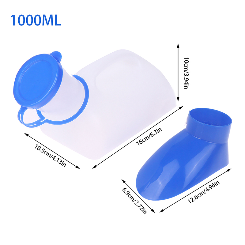 【Urinal Móvel Unissex de 1000M - Home Bathroom Urinal avaliação e preço