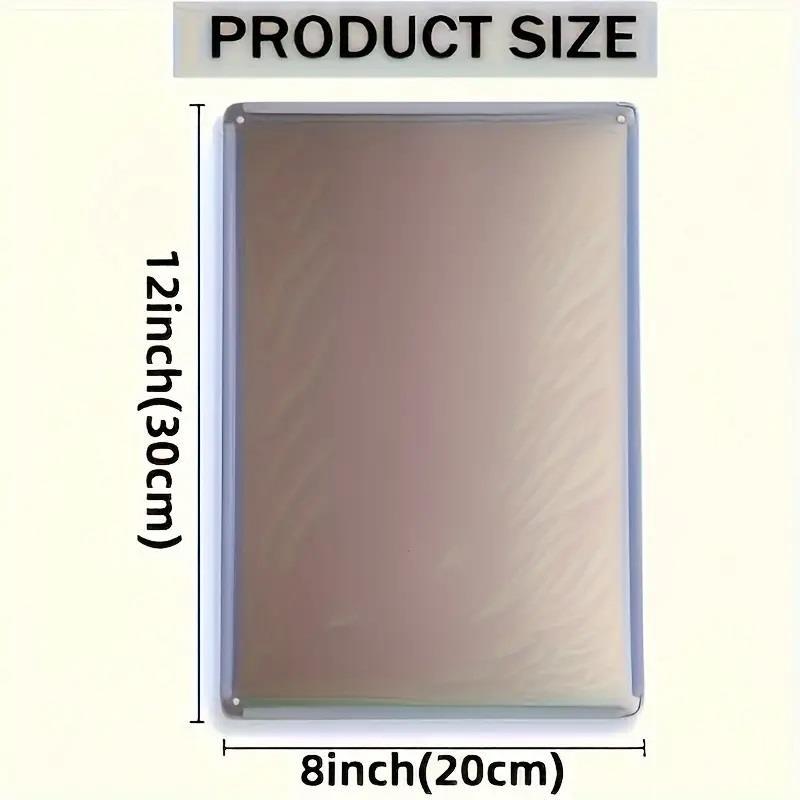 Placa de Metal Feminina Estilo - Home Bathroom Signs avaliação e preço
