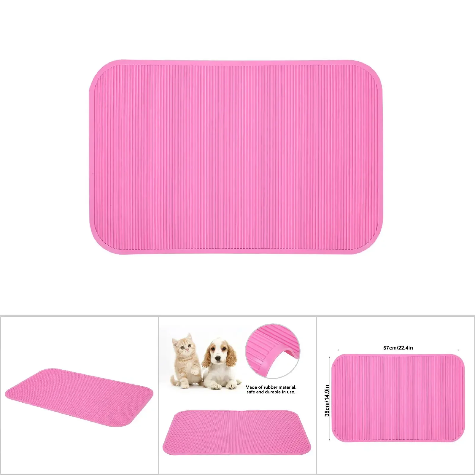 Tapete de borracha antiderrapa - Non Slip Bath Mat avaliação e preço