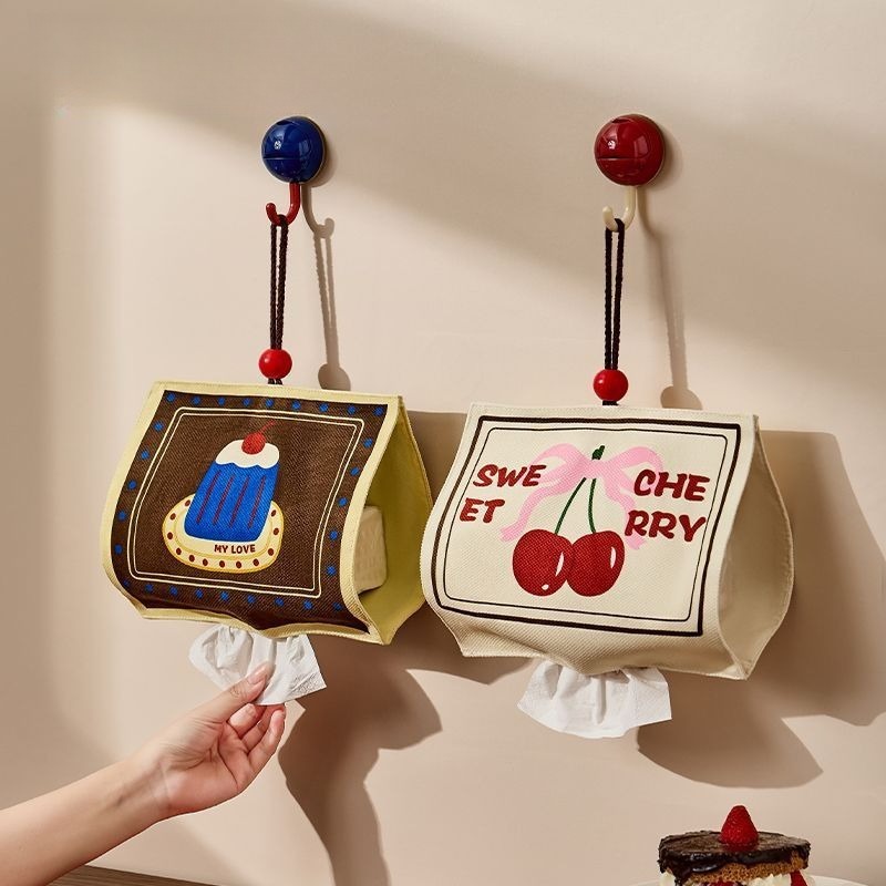 Saco de tecido bonito pendurad - Home Bathroom Paper Towels avaliação e preço