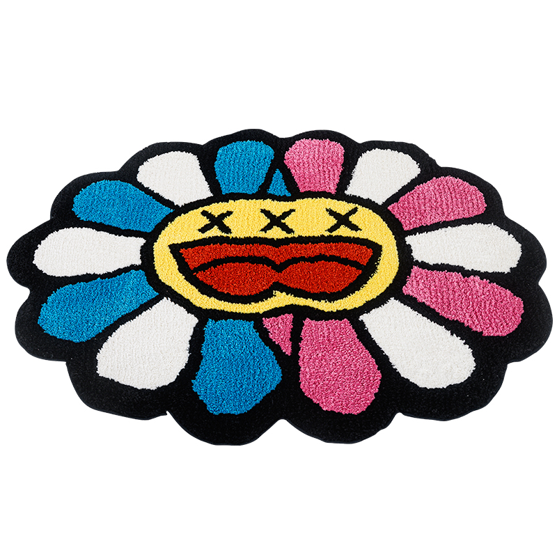 Dupla face rosa azul rosto sor - Zara Home Bathroom Mat avaliação e preço