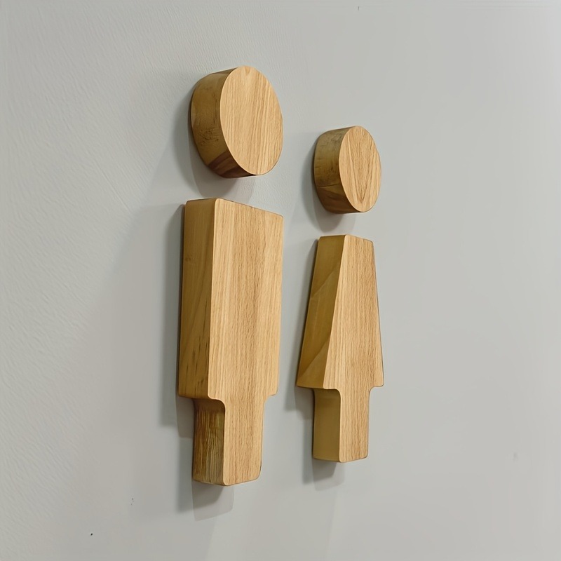 2 peças sinal de banheiro de m - Home Bathroom Signs avaliação e preço