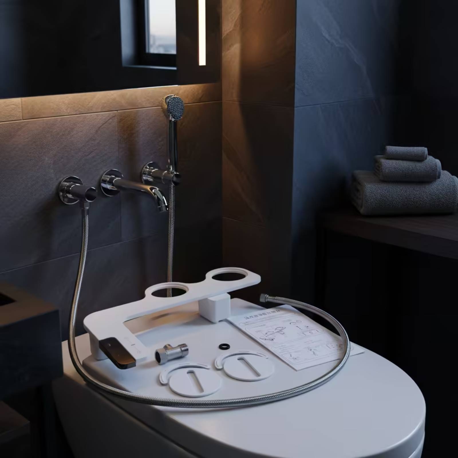 Bidê com Painel de Controle La - Home Toilet Bathroom Design avaliação e preço