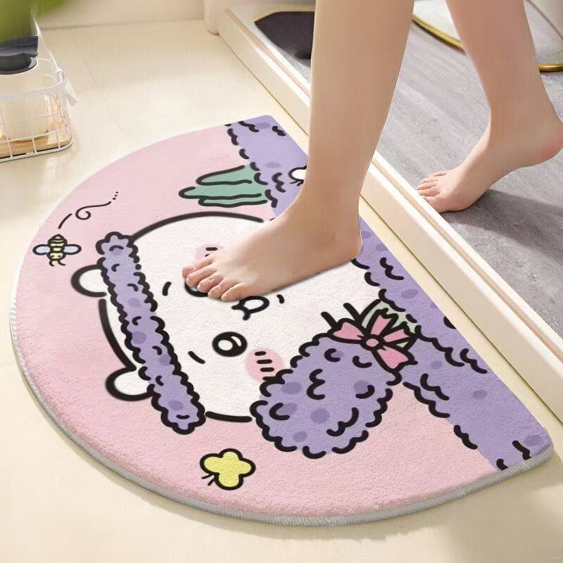 Tapete de Banho Semicircular C - Non Slip Bath Mat avaliação e preço