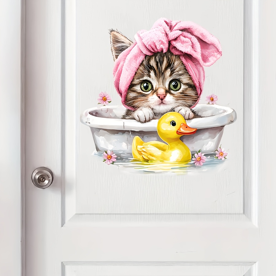 Adesivos de parede de gato de  - Home Bathroom Wall Tiles avaliação e preço