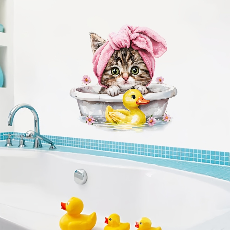 Adesivos de parede de gato de  - Home Bathroom Wall Tiles avaliação e preço