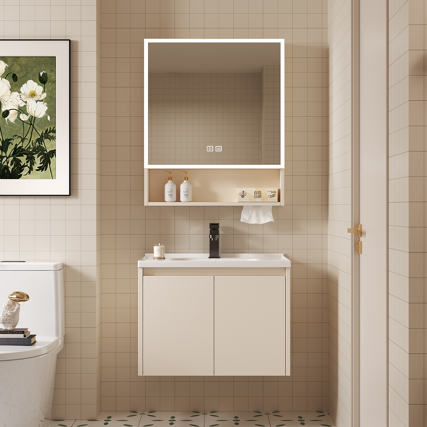 Armário Espelhado Inteligente  - Home Bathroom Paper Towels avaliação e preço