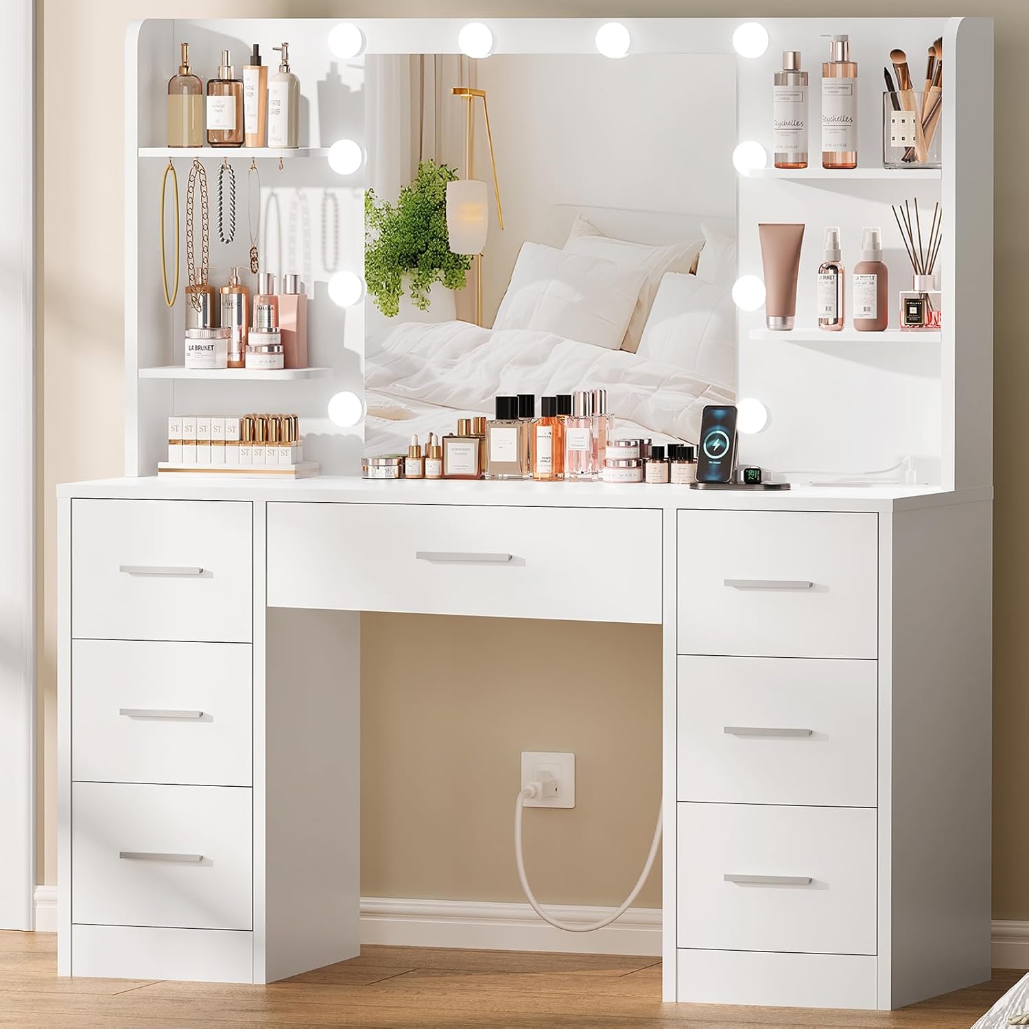 Grande Penteadeira com Espelho - Home Outlet Bathroom avaliação e preço