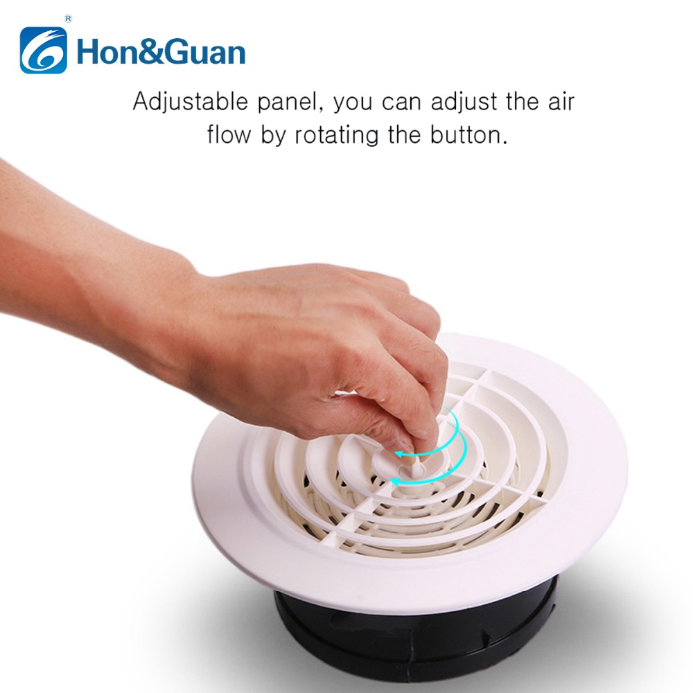 Hon & Guan-Round Louver Plásti - Home Outlet Bathroom avaliação e preço