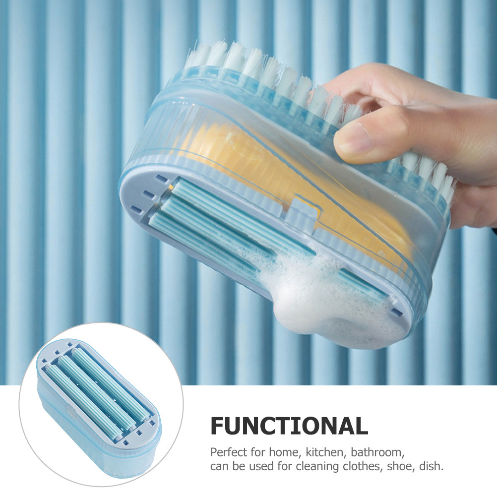 Saboneteira com Escova de Limp - Home Kitchen Bathroom Cleaning avaliação e preço