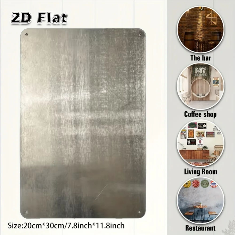 Arte de Parede em Metal 2D par - Home Bathroom Signs avaliação e preço