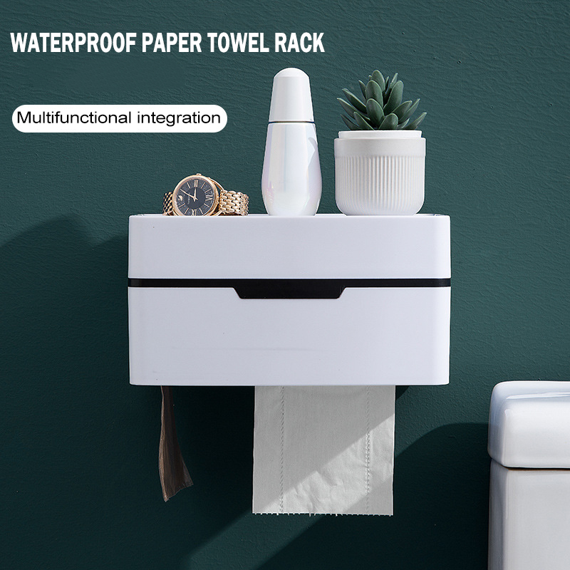 Banheiro cozinha caixa de teci - Toilet Paper Holder avaliação e preço