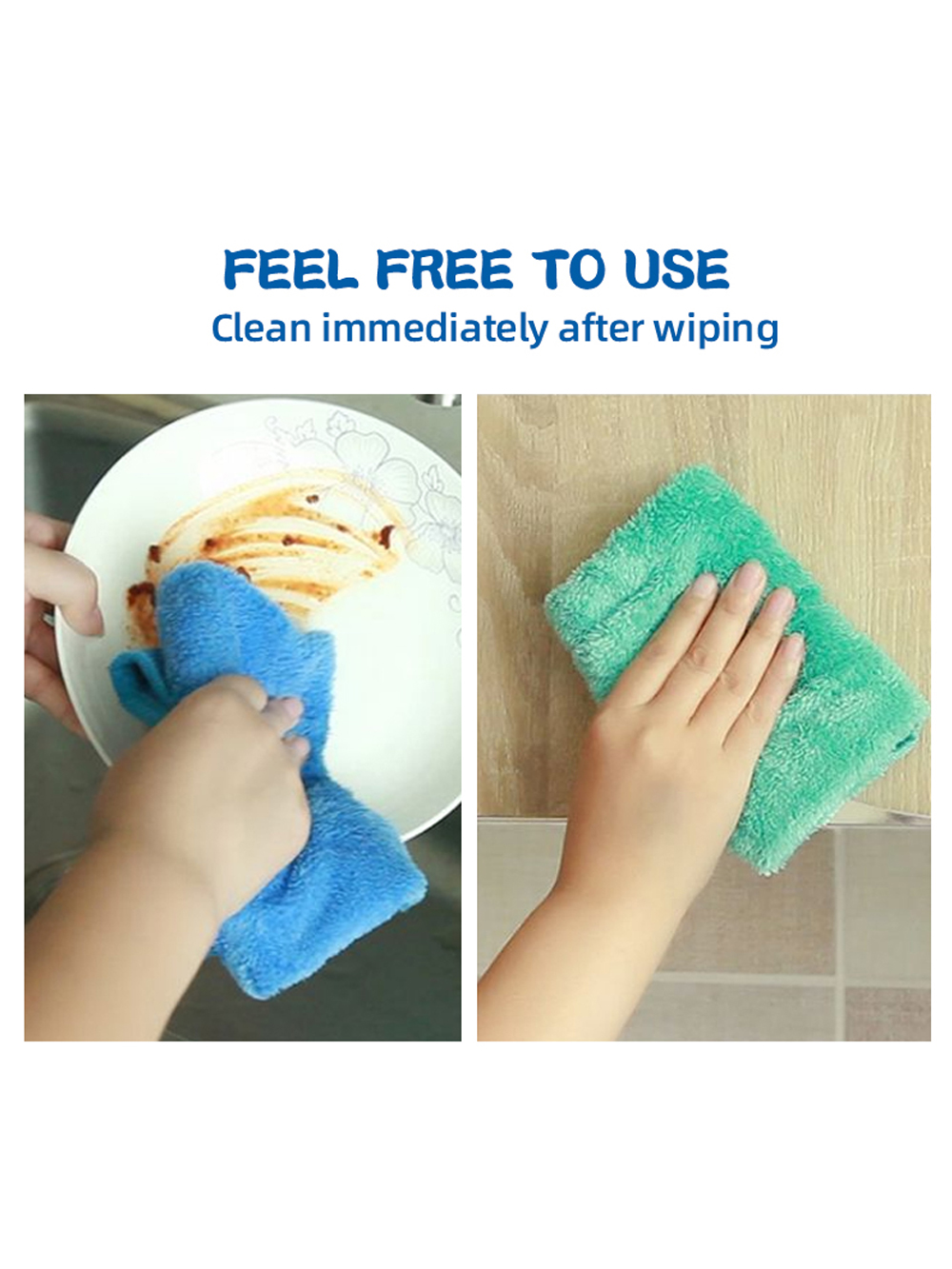 Conjunto de 4 Toalhas de Mão P - Home Kitchen Bathroom Cleaning avaliação e preço