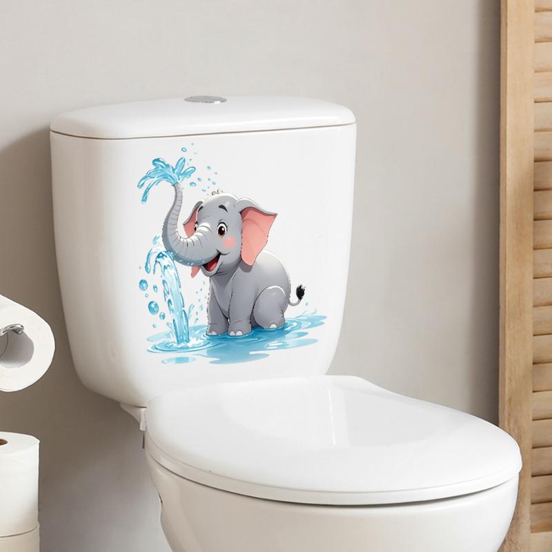 Adesivo para banheiro com tema - Home Toilet Bathroom Design avaliação e preço