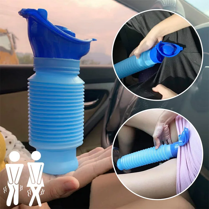750ml portátil adulto mictório - Home Bathroom Urinal avaliação e preço
