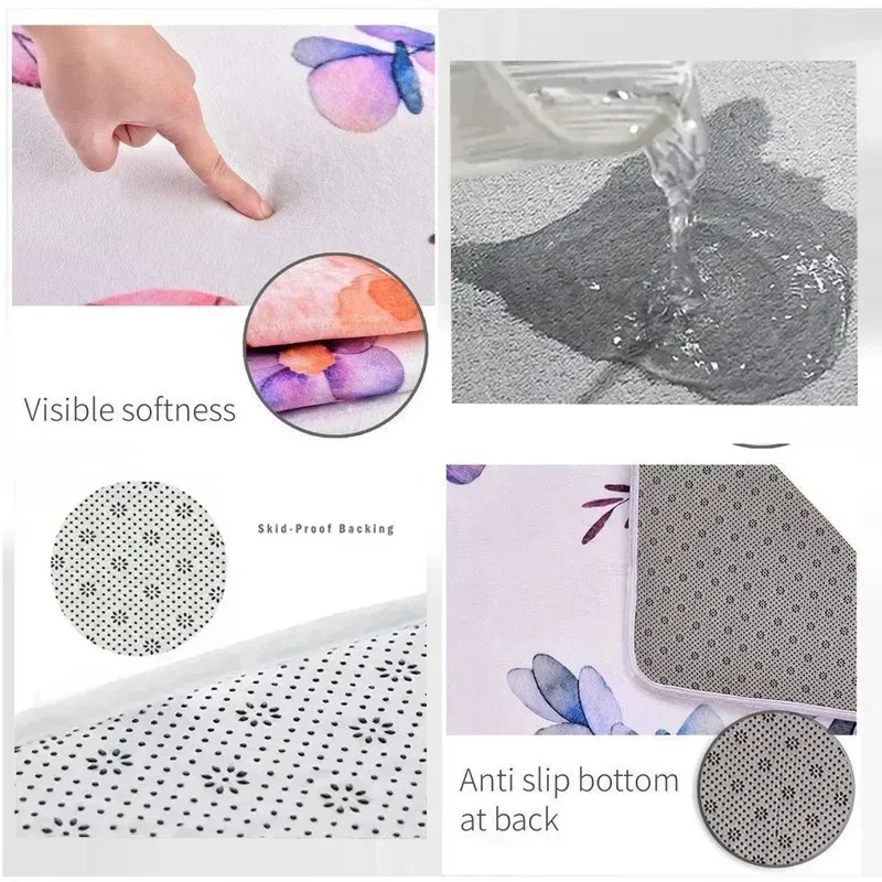 Tapete de estilo persa antider - Home Toilet Bathroom Design avaliação e preço