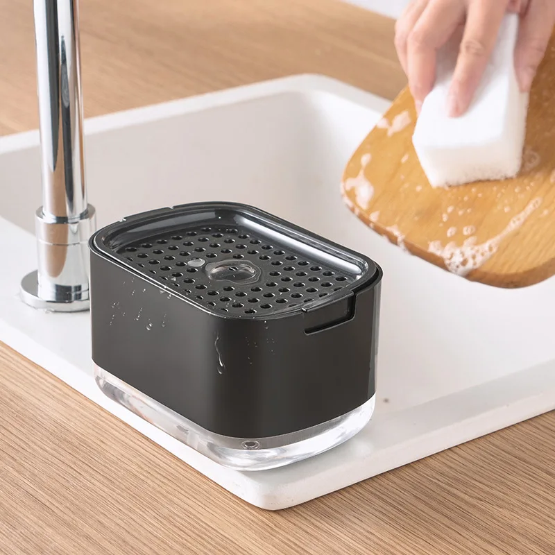 Dispensador de sabão com supor - Home Kitchen Bathroom Cleaning avaliação e preço