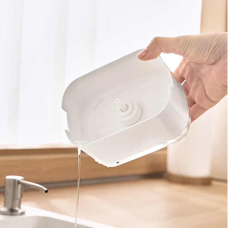 Dispensador de sabão com supor - Home Kitchen Bathroom Cleaning avaliação e preço